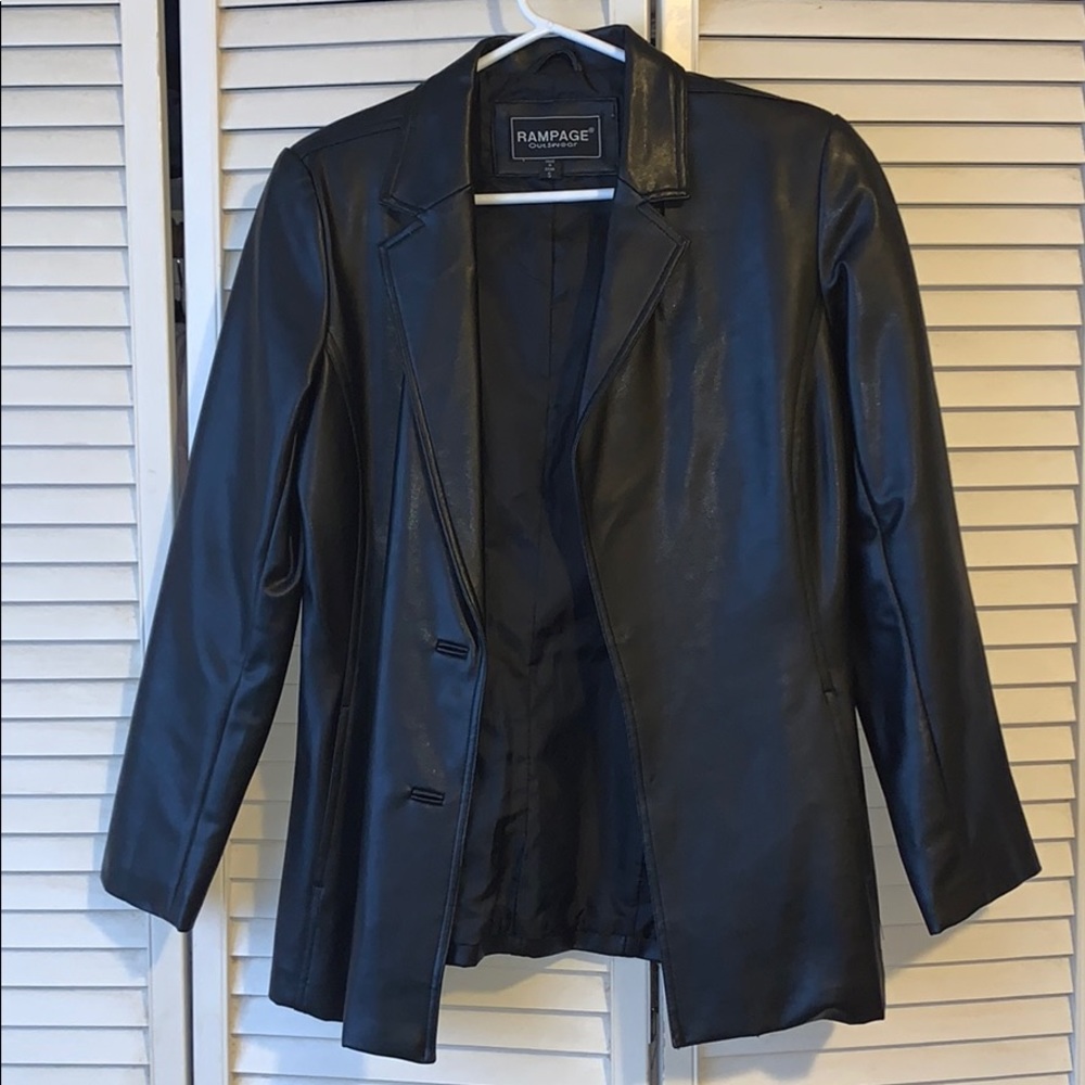 Vintage Rampage Faux Leather Jacket SzS